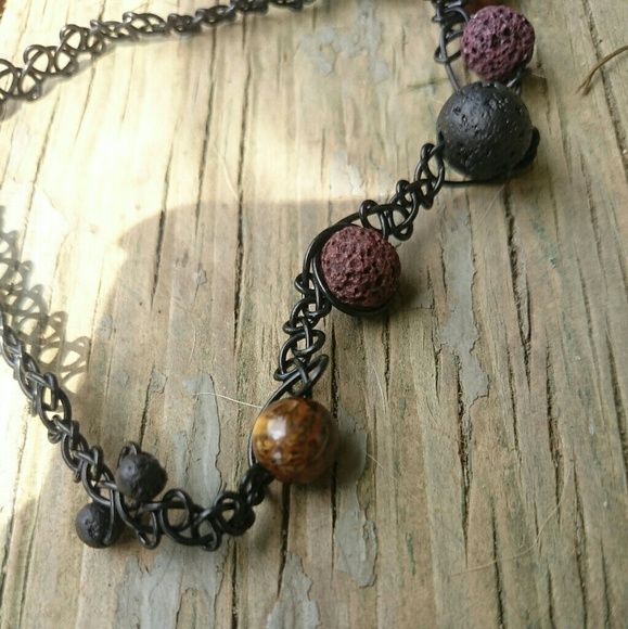 "Sepia" Tattoo Choker - Picture 2 of 8